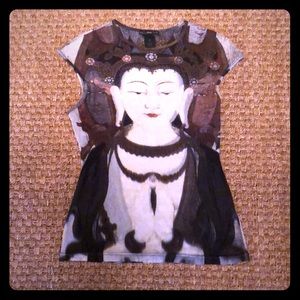 Vivienne Tam sheer top